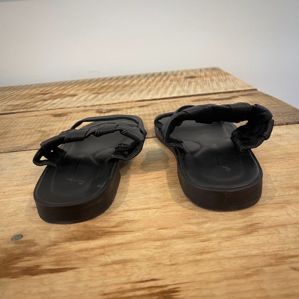 🖤 Free People Winding River Sandal in Black size 8 - Picture 9 of 11